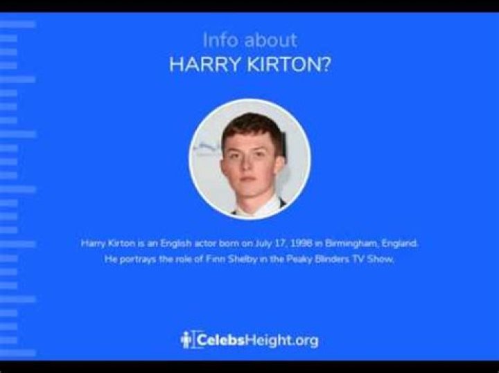 How Tall Is Harry Kirton Height? Peaky Blinders Actor Has Caught Quite An Attention!