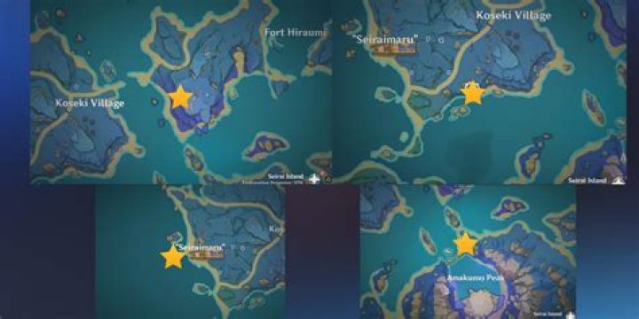How to Take Pictures on Seirai Island in Genshin Impact