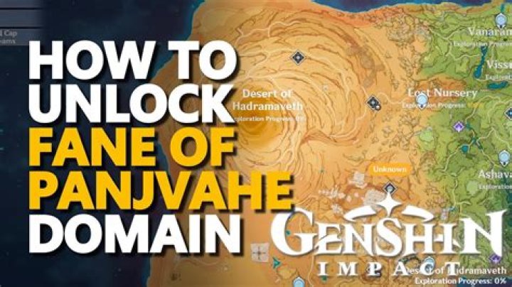 How to unlock Fane of Panjvahe Domain in Genshin Impact 3.4 Version?