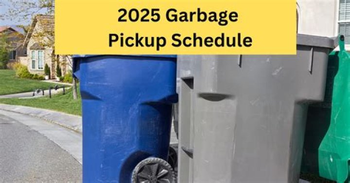 How will the holidays affect your garbage pickup this week?