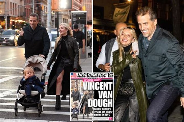 Hunter Biden makes flashy NYC art scene debut at gallery show for his pricey paintings