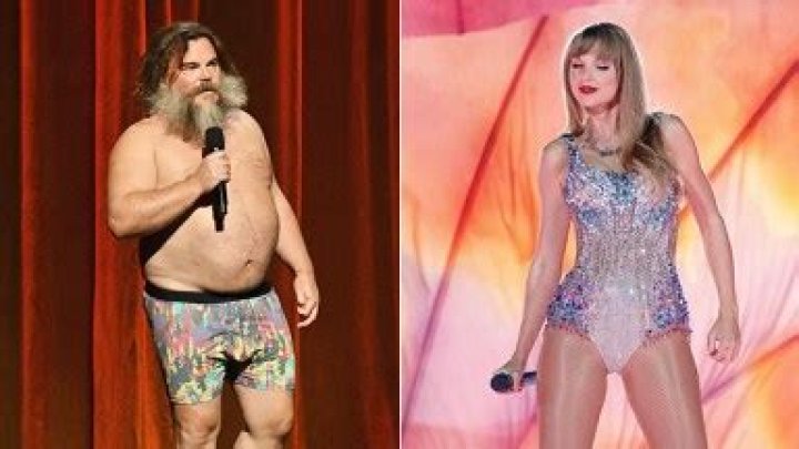 Jack Black Belts Out Taylor Swift in Only His Underwear at SAG-AFTRA Fundraiser: Watch