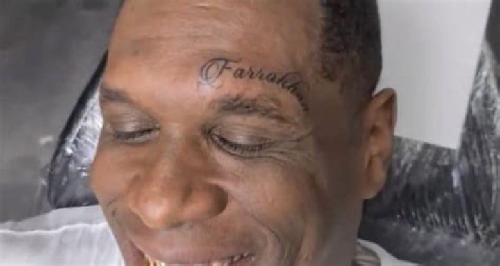 Jay Electronica Gets Louis Farrakhan Face Tattoo!!