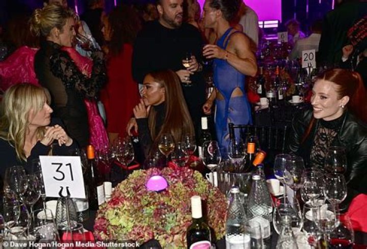 Jess Glynne and 'secret girlfriend' Alex Scott sit beside each other at the SAME table after keeping their distance with separate red carpet appearances at The Attitude Awards