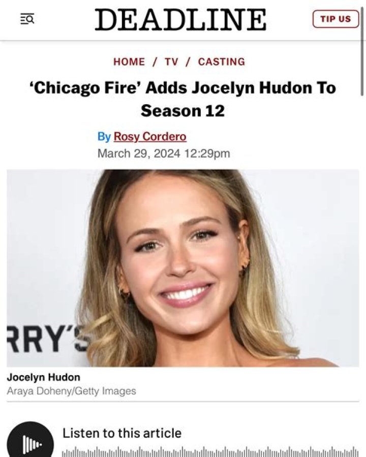 Jocelyn Hudon Age And Wikipedia: How Old Is She? Height And Instagram Revealed