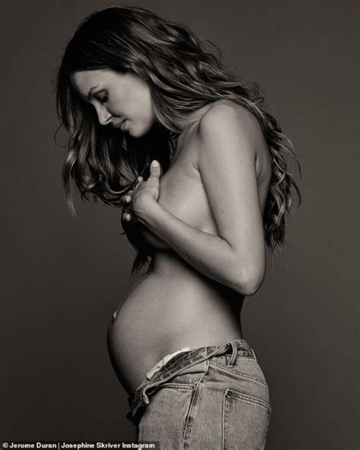 Josephine Skriver is pregnant with first child with husband Alexander DeLeon