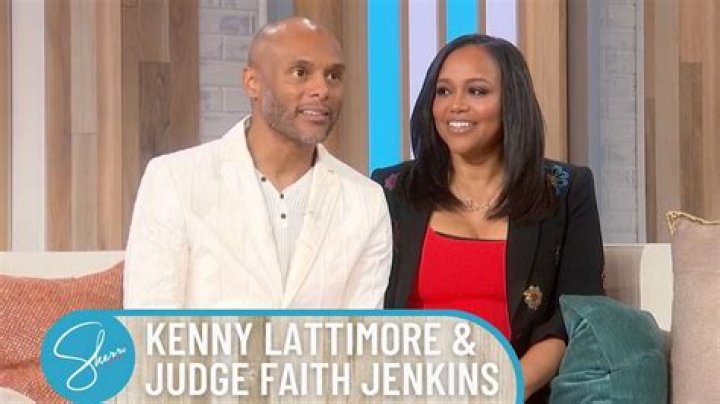 JUDGE FAITH JENKINS AND BABY SKYLAR CELEBRATE KENNY LATTIMORE'S #1 BILLBOARD SONG