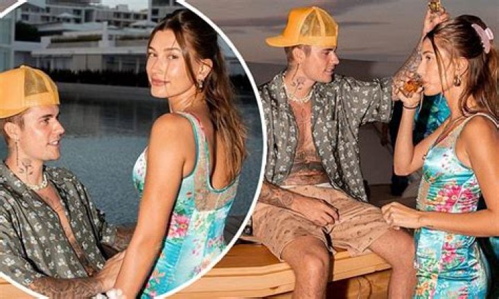 Justin Bieber and wife Hailey toss back shots in Cabo San Lucas with newly single Scooter Braun