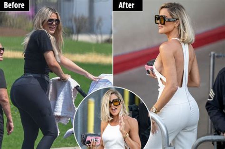 Kardashian fans think Khloe got 'butt implants' removed after she shows off 'TINY' backside in shocking new pics