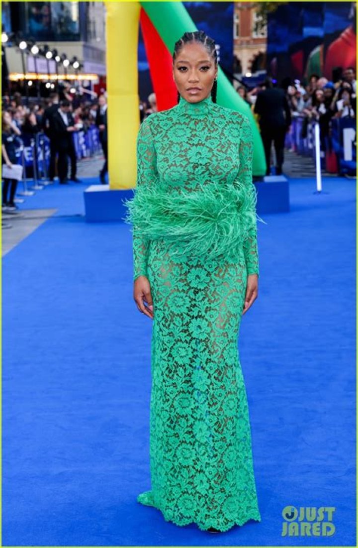 Keke Palmer Wows in Green Lace Dress at ‘Nope’ UK Premiere with Daniel Kaluuya & Brandon Perea