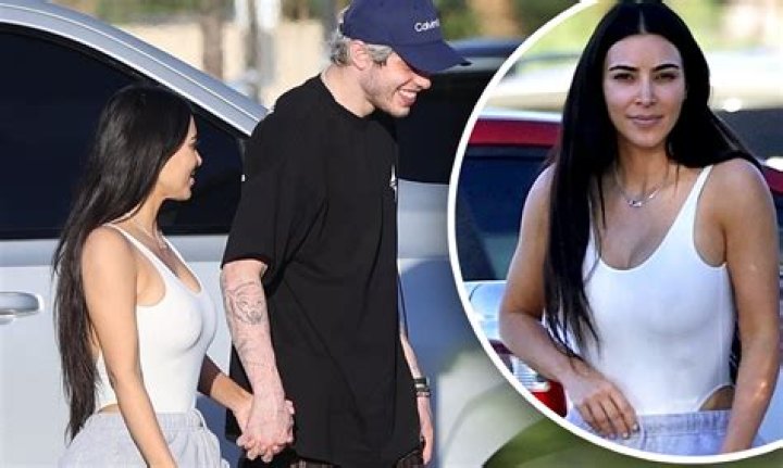 Kim Kardashian and Pete Davidson CONFIRM their relationship as they hold hands