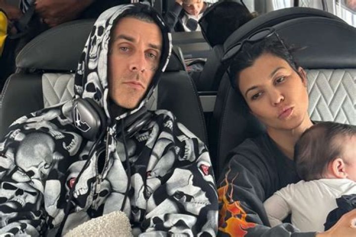 Kourtney Kardashian and Travis Barker baby name and due date leaked by dad