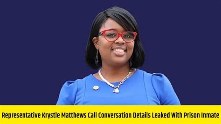 Krystle Matthews Call Leaked With Prison Inmate