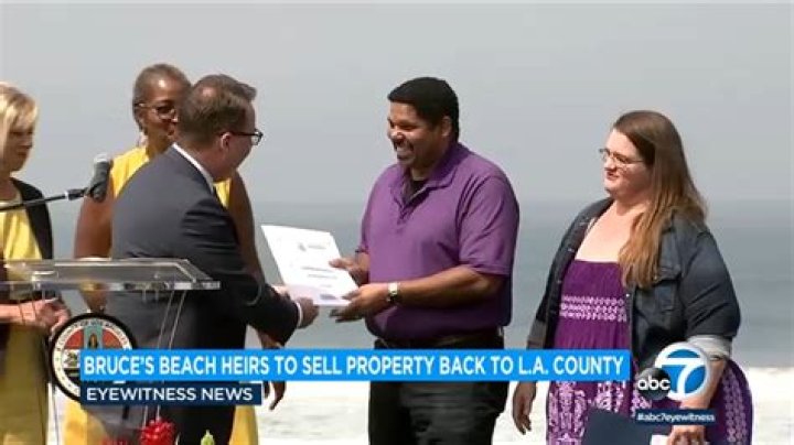 LA County officially surrenders deed for Bruce's Beach land to descendants of original Black owners