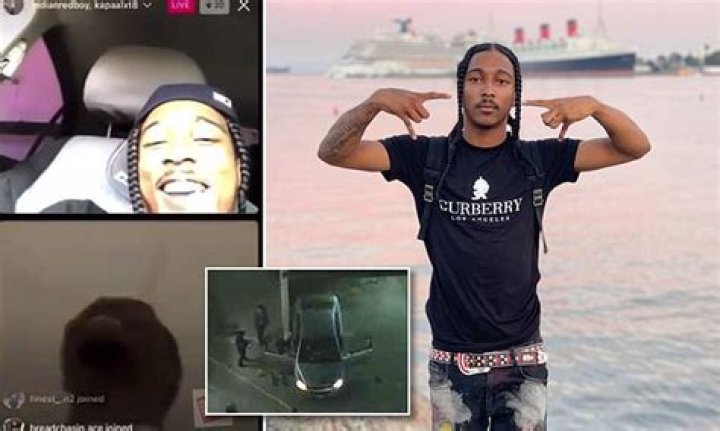 LA rapper Indian Red Boy shot dead during Instagram Live in daylight 'gang' killing