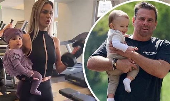 Lala Kent shows her strength as she cradles daughter Ocean during workout