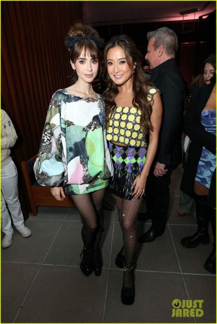 Lily Collins & Ashley Park Attend a Special Screening of ‘Emily in Paris’ Season 2 in LA!