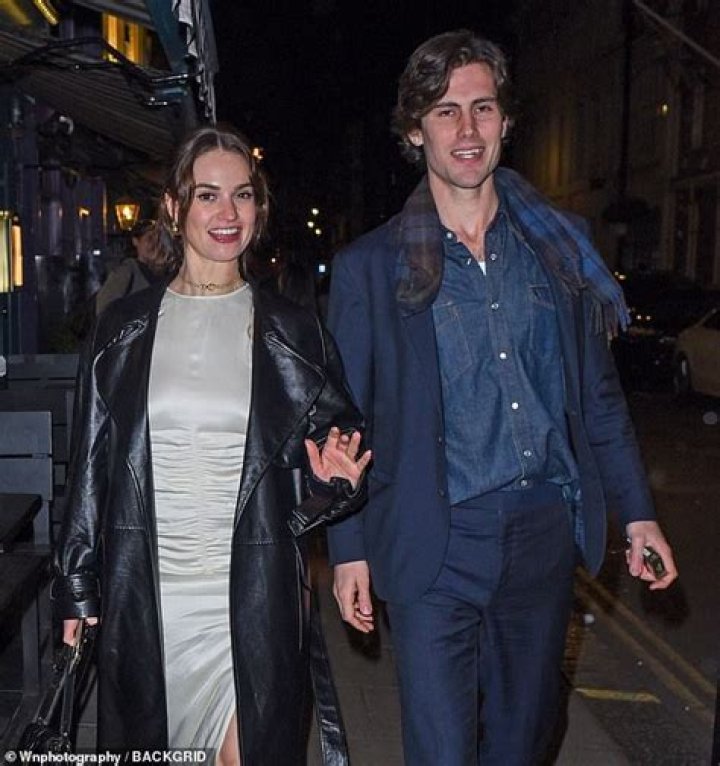 Lily James' boyfriend Michael Shuman reveals he appeared in Adam Sandler's film The Wedding Singer