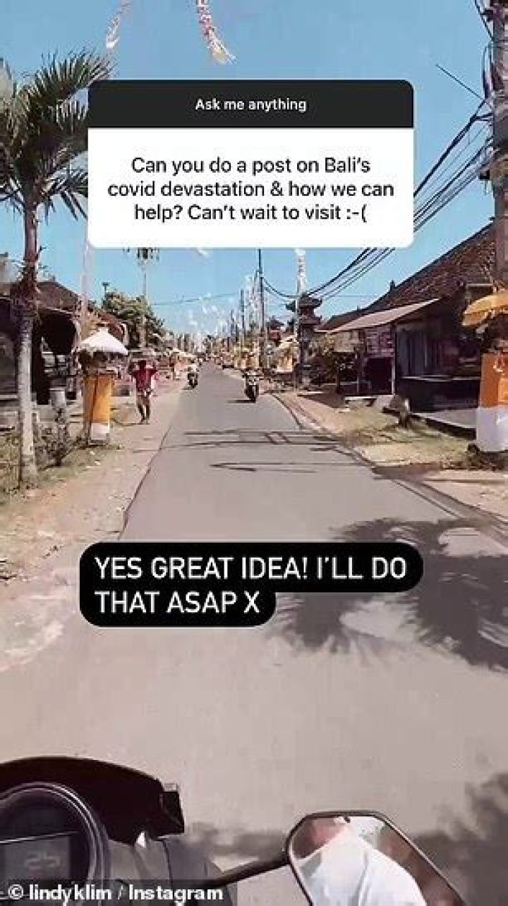 Lindy Klim reveals what life is like in 'ghost town' Bali during COVID
