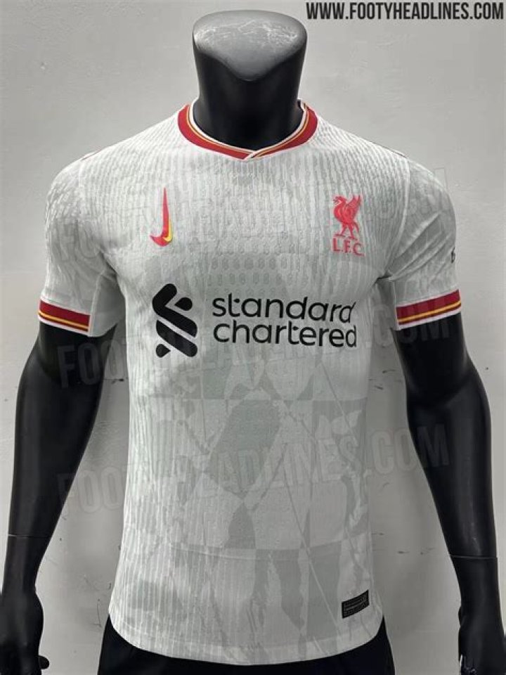 Liverpool fans fume at 'awful' new away kit after Nike's, multi-coloured waves design is leaked