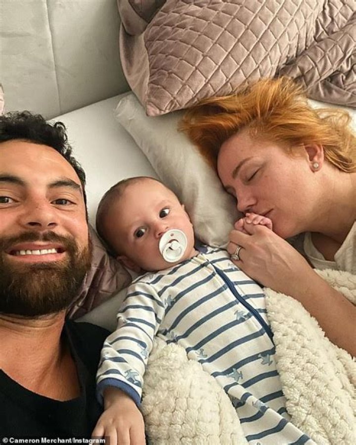 MAFS' Jules Robinson stuns as she cosies up to husband Cameron Merchant at the races