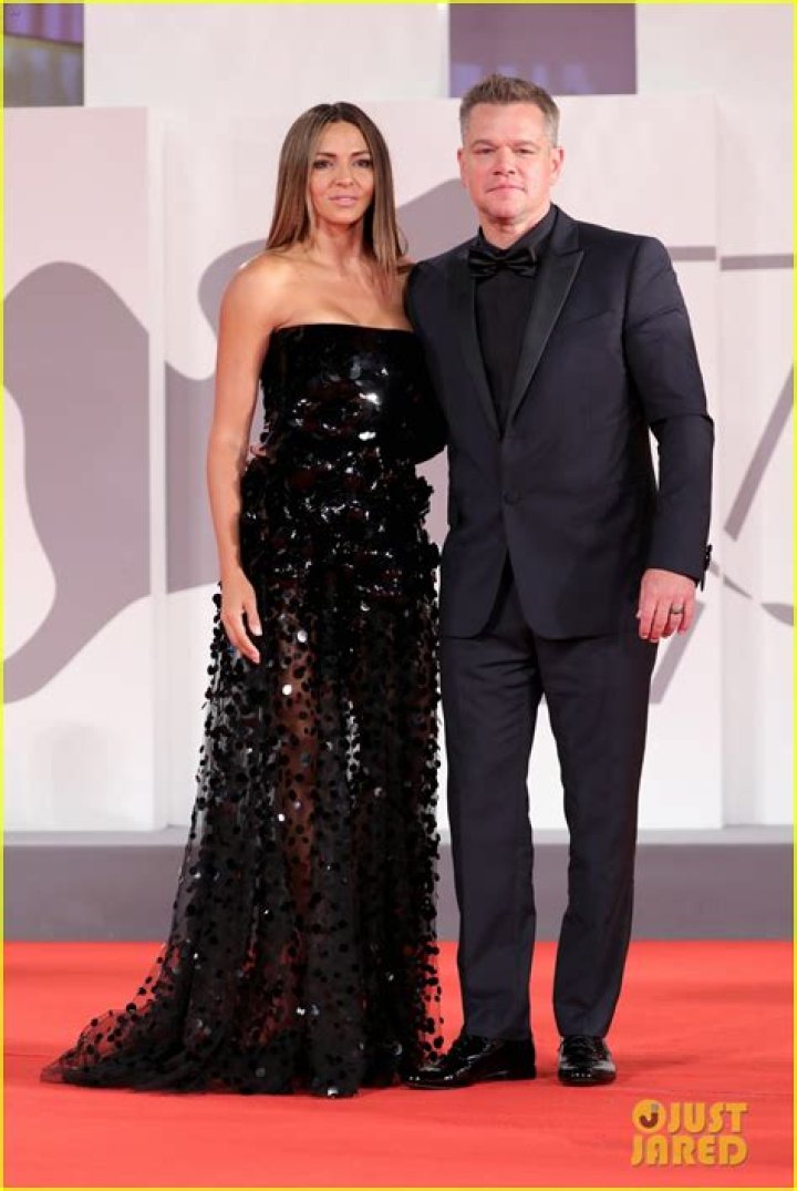 Matt Damon Walks the Venice Red Carpet with Wife Luciana at ‘The Last Duel’ Premiere