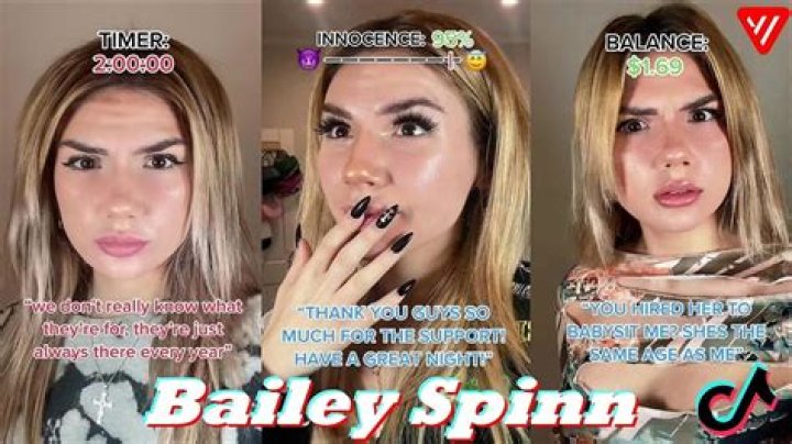 Meet Bailey Spinn On TikTok Age - Explore The Influencer On Instagram And Boyfriend Name