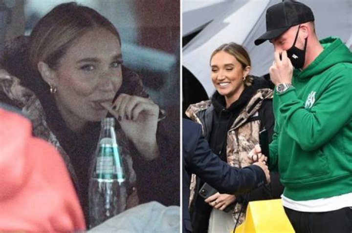 Megan McKenna enjoys cocktails and sushi with her ex Josh Riley after they rekindled their relationship