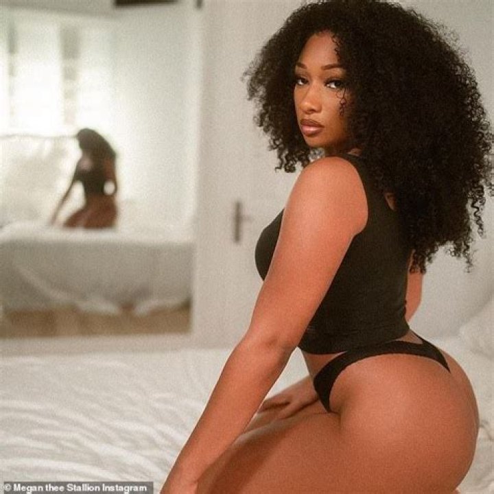 Megan Thee Stallion turns up the heat in cheeky Calvin Klein underwear with a crop top for snaps