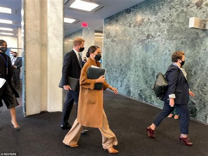 Meghan Markle steps out in $4200 Max Mara cashmere coat in 76F New York weather