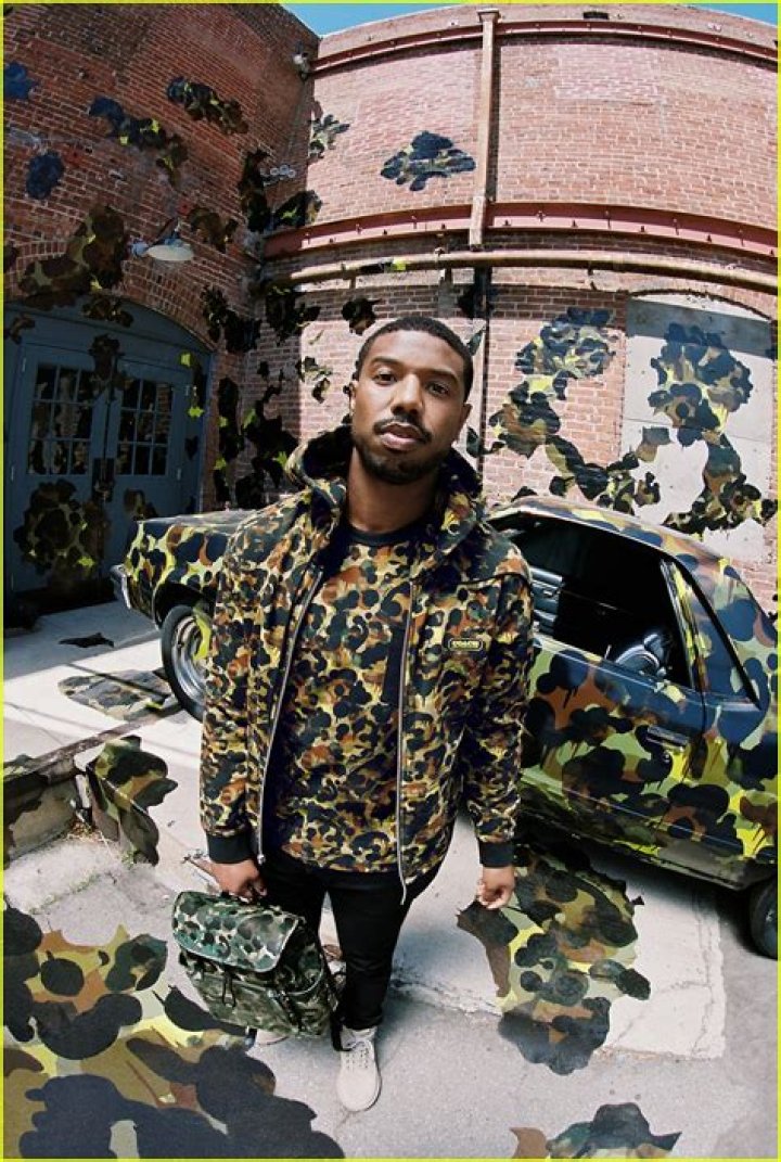 Michael B. Jordan Introduces Coach's Camo Collection in New Campaign!