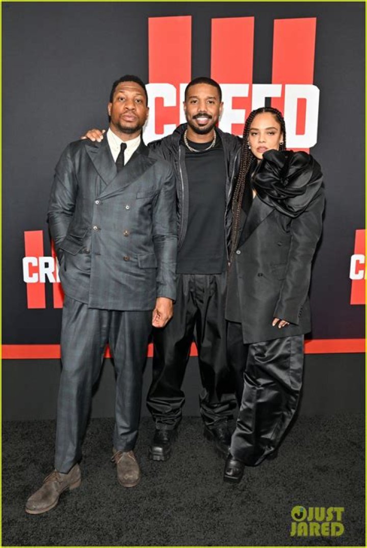 Michael B. Jordan, Tessa Thompson, Jonathan Majors Attend ‘Creed III’ Fan Screening in Atlanta
