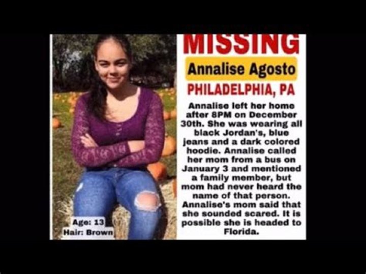 Missing Annalise Agosto: Is She Found? Learn about his parents, age and event updates – Philadelphia