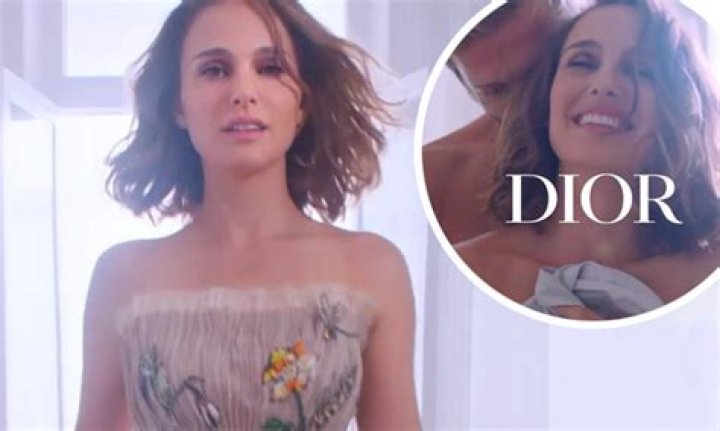Natalie Portman romances a mysterious silver fox in flirty new commercial for Miss Dior