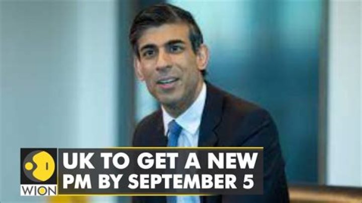 New UK PM To Be Announced On September 5