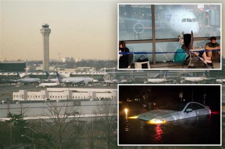 Newark airport cancels hundreds of flights ahead of Labor Day due to Ida flooding