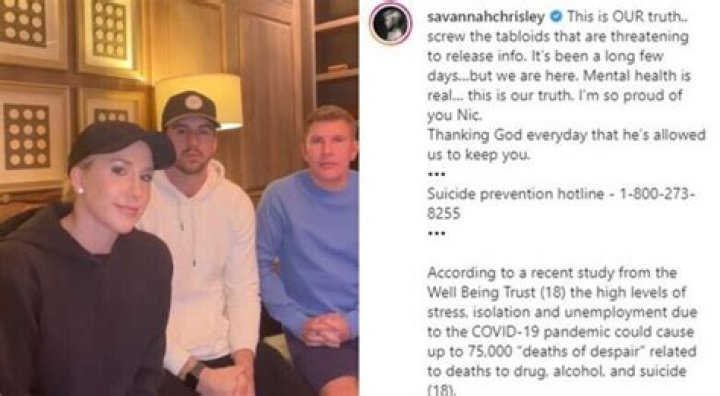 Nic Kerdiles Suicide Attempt Video On Reddit: What Happened To Savannah Chrisley? Fans Worried About Him