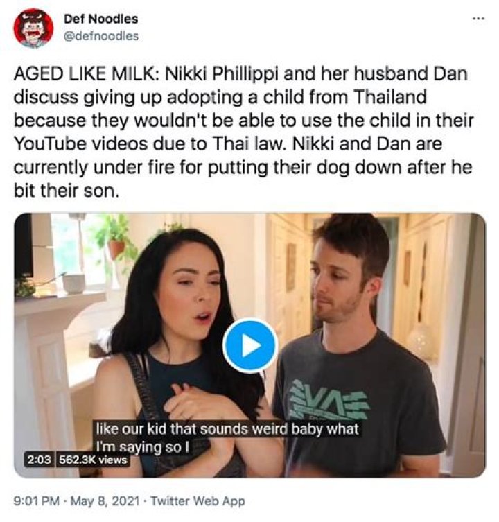 Nikki and Dan Phillippi called off adoption over ban on social media posting