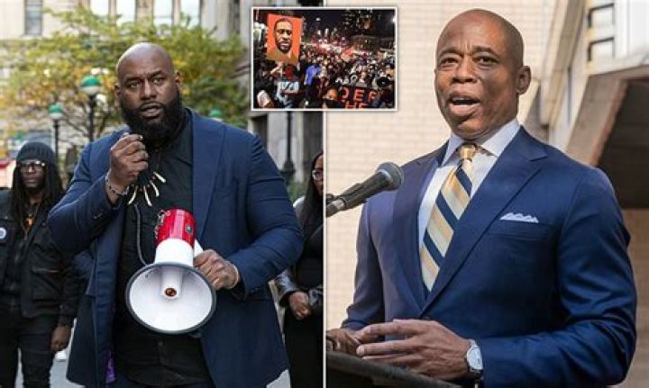 NYC mayor-elect Eric Adams warns BLM leader Hawk Newsome not to 'burn down' the Big Apple