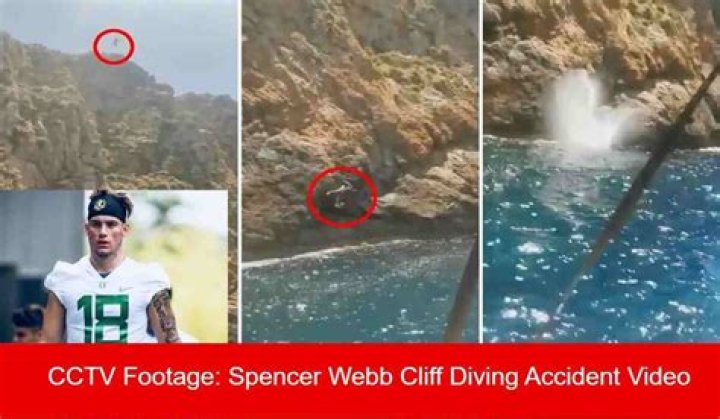 Obituary: Oregon Tight End Spencer Webb Cliff-Diving Accident Linked To His Death