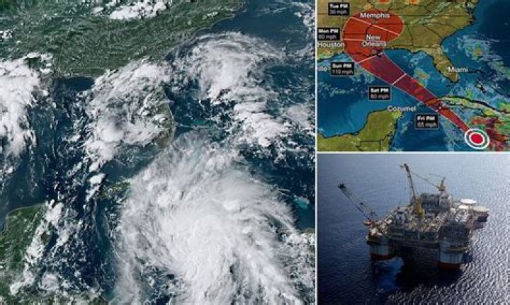 Offshore oil workers evacuated in Gulf of Mexico as possible Hurricane Ida barrels toward region