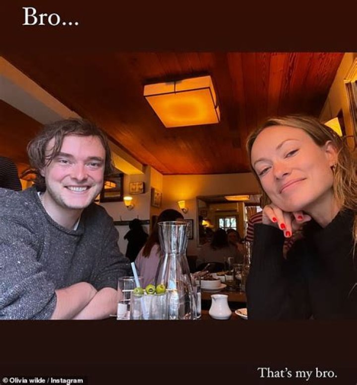 Olivia Wilde spends quality time with brother Charlie Cockburn