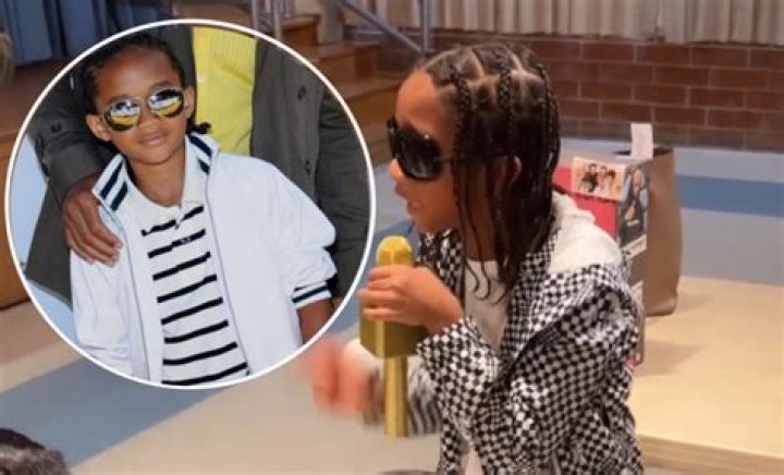 OMARION AND APRYL JONES' SON, MEGAA, CHANNELS JADEN SMITH