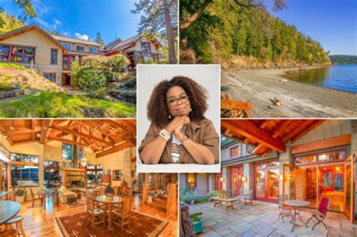 Oprah Winfrey sells Orcas Island estate for $14 million after 3 years as she's 'too busy to use it'