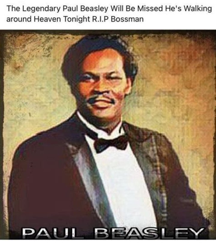 Paul Beasley Death: Legendary Gospel Singer Passed Away at the Age of 73!