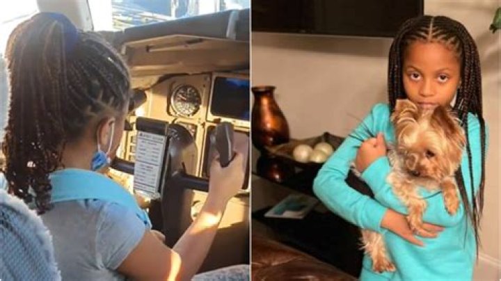 Peter Okoye and Lola Omotayo jubilate as daughter, Aliona flies an aero plane (video)