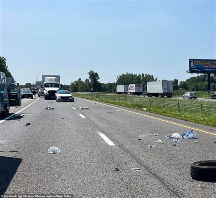 Police release aftermath of deadly crash that killed dirt racer Ashlea Albertson, 24, after she was thrown from car her fiancé was driving during road rage incident: Her father pays tearful tribute