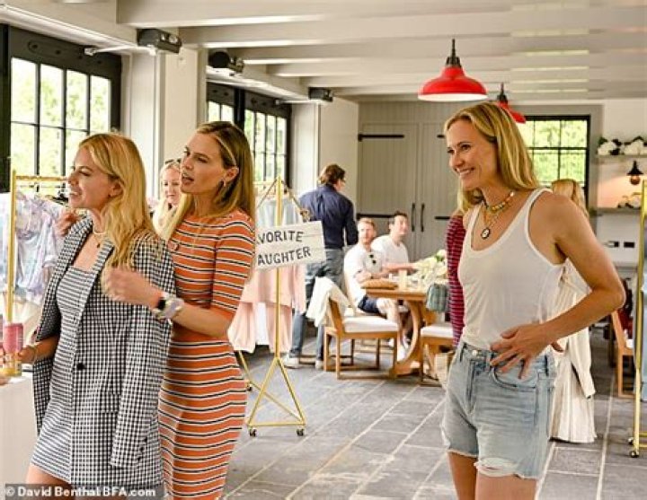 Rachel Zoe attends Erin and Sara Foster's VIP Hamptons party to celebrate their clothing brand