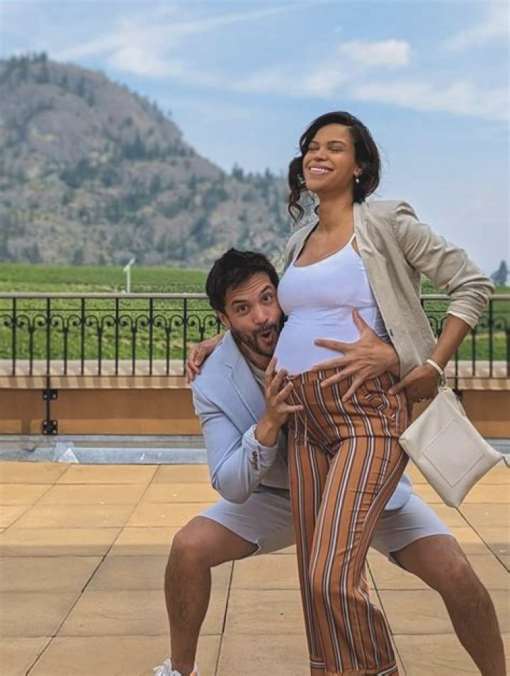 Real Life Hallmark Couple Marco Grazzini & Alvina August Announce They’re Expecting Their First Baby Together! | Alvina August, Marco Grazzini, Pregnant Celebrities : Just Jared