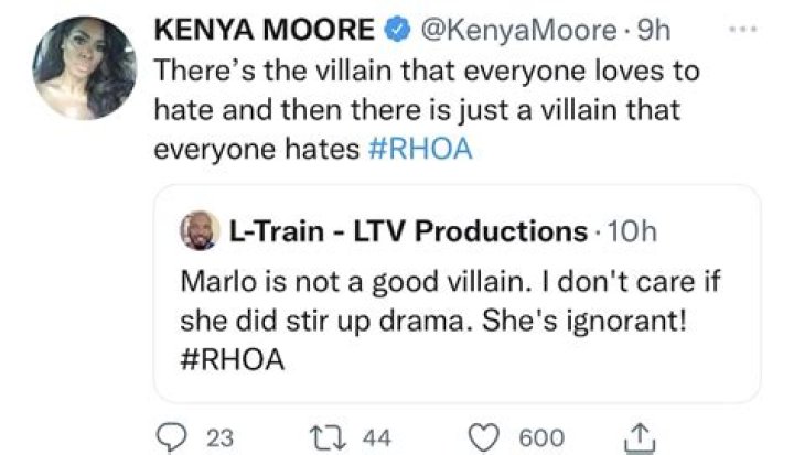 'RHOA' Kenya Moore Thinks "Everyone Hates" Marlo, Talks Date